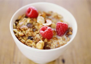 Muesli-with-raspberries