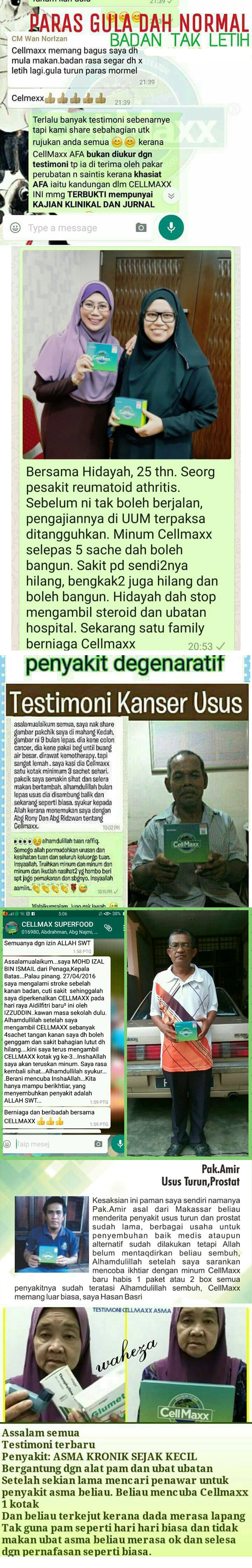 testimoni Cellmaxx